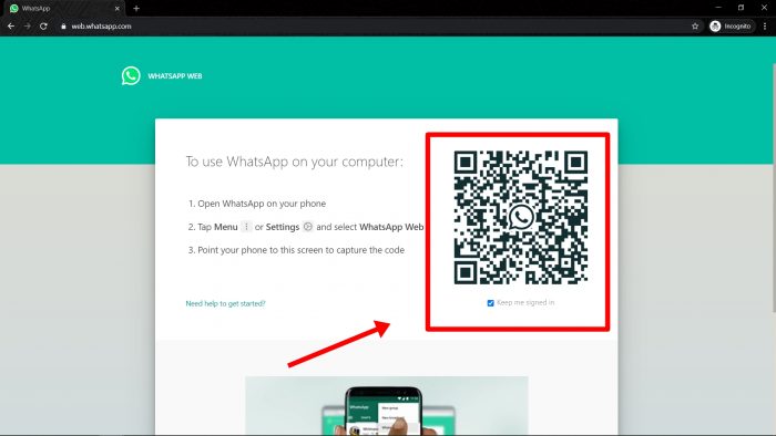 Login to WhatsApp Web without them knowing 1